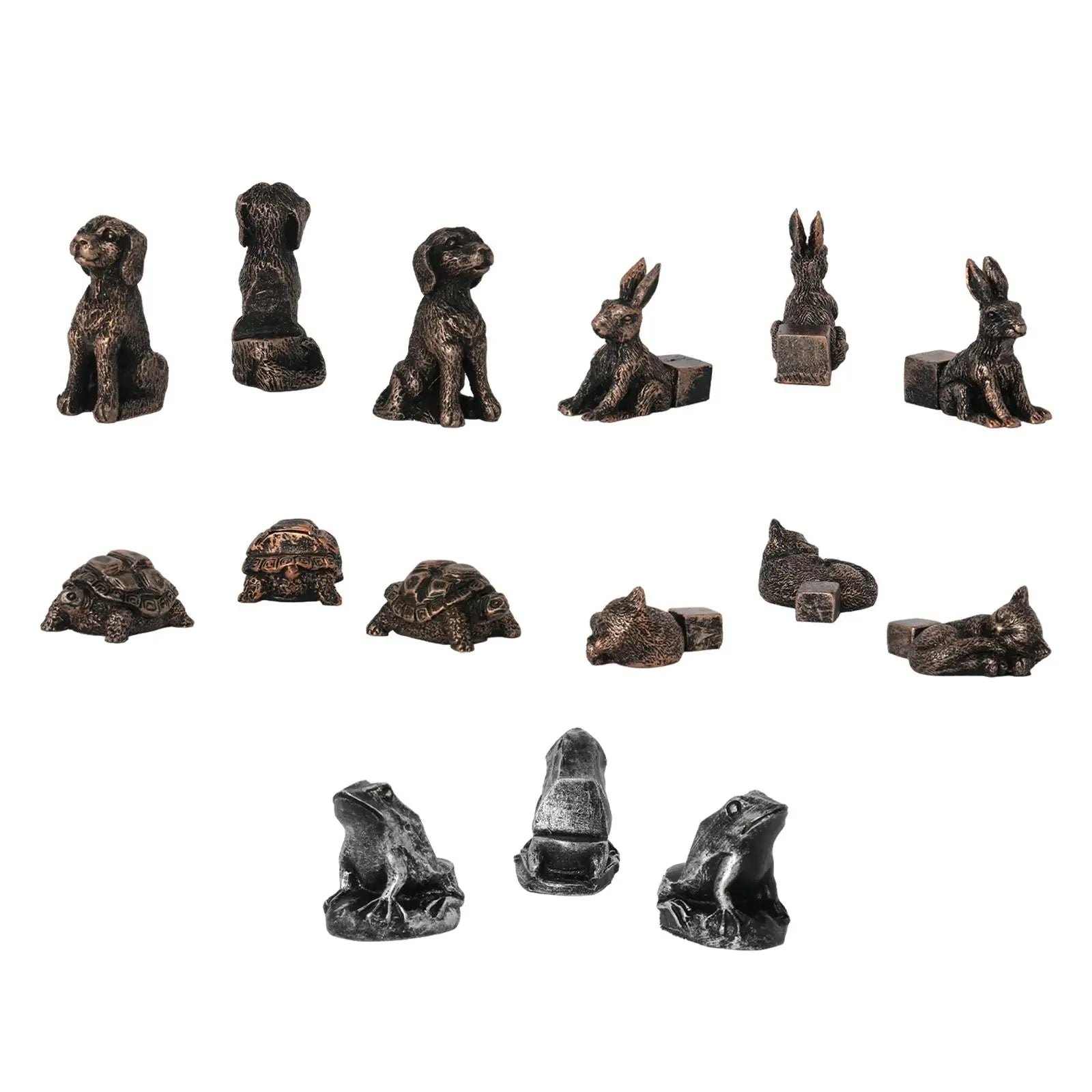 3-Pack Animal Resin Plant Pot Feet – Indoor & Outdoor Pot Risers Plant Pot Risers Zpaxo Frog 4.5x4.3x3cm
