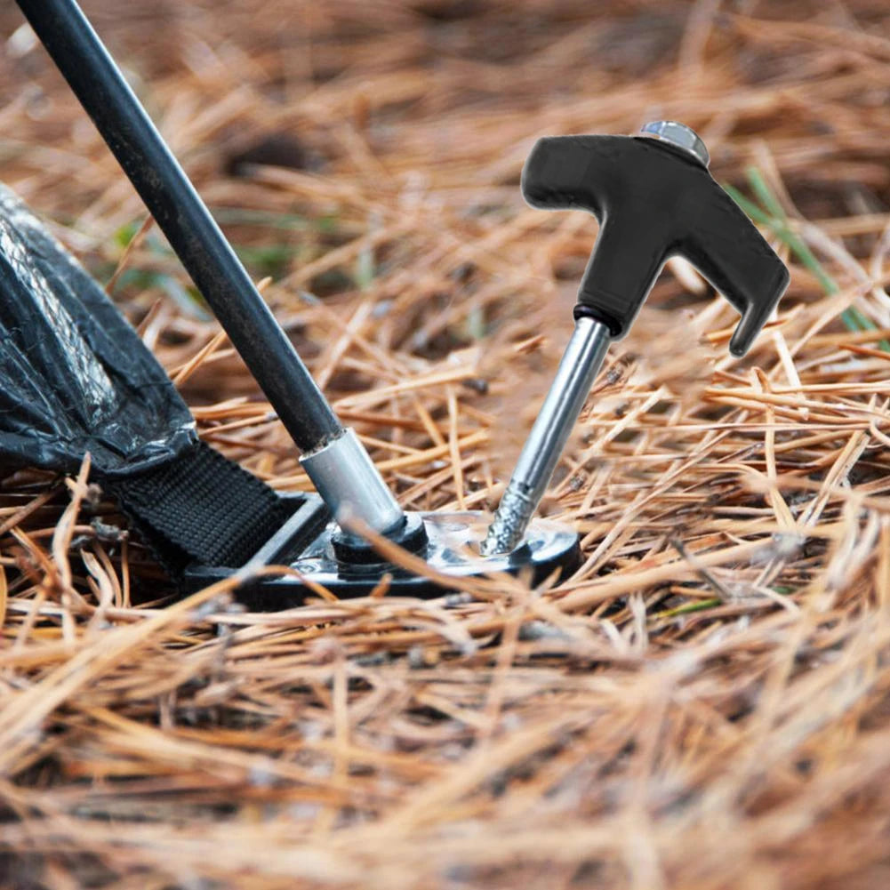 Camping Pegs Drill Hex Socket Stakes Ground Anchors Tent Nail Heavy