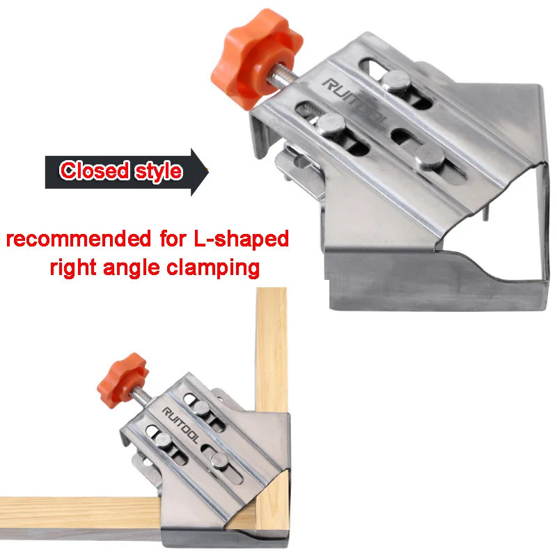 90° Right Angle Corner Clamp – Stainless Steel Woodworking Tool Corner Clamp Zpaxo
