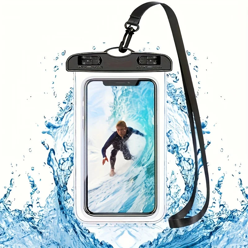 Beach Travel Phone Dry Bag Waterproof&sandproof Silicone Seal