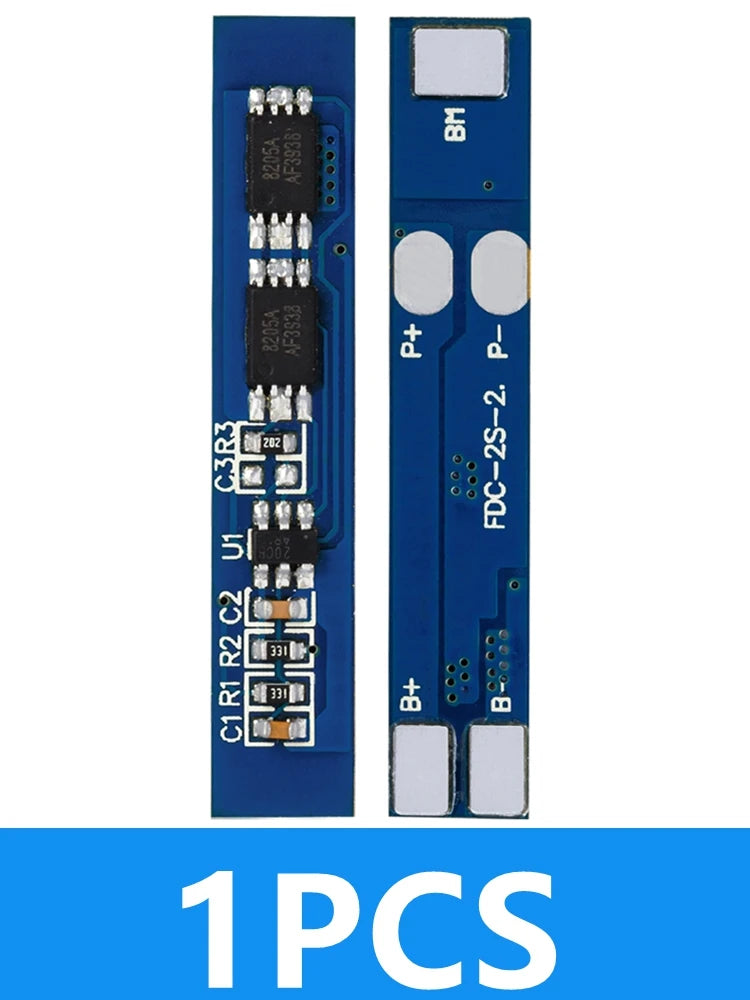 2S 3A Li-ion Lithium Battery 7 4v 8 18650 Charger Protection Board Zpaxo 1PCS