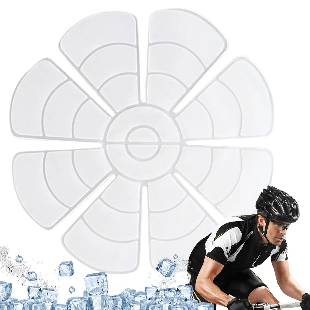 Summer Hard Hat Cooling Pad Reusable Helmet Ice Heatstroke Prevention