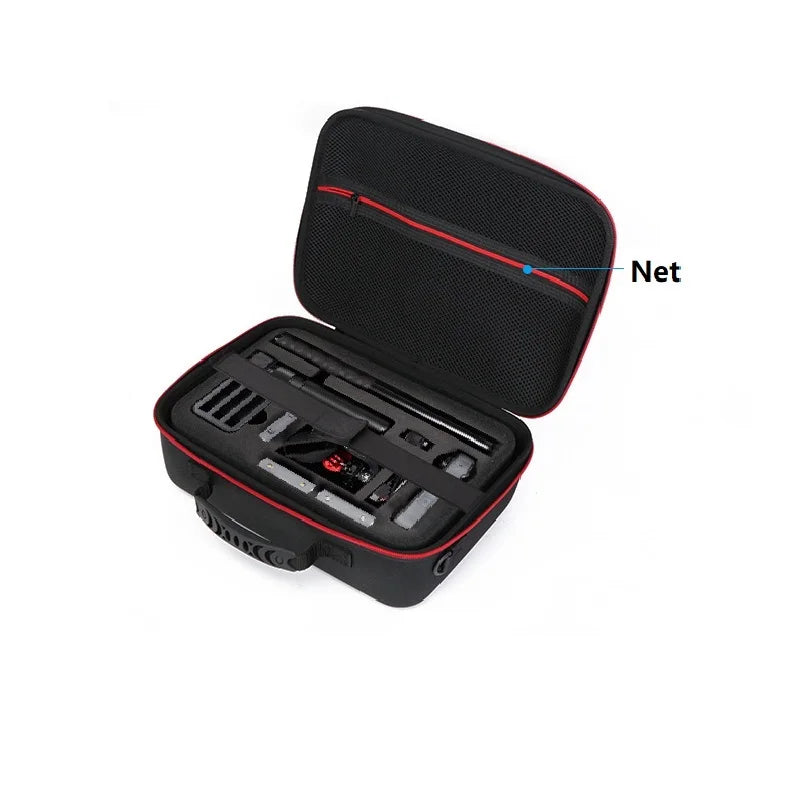 Anti-shock Compact Travel Bag Shoulder Strap Handle Pocket Protective Zpaxo