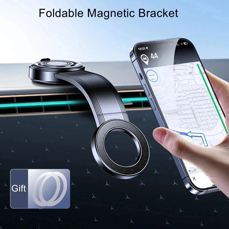2026 Magnetic Car Phone Mount Bendable Detachable Adjustable Angle