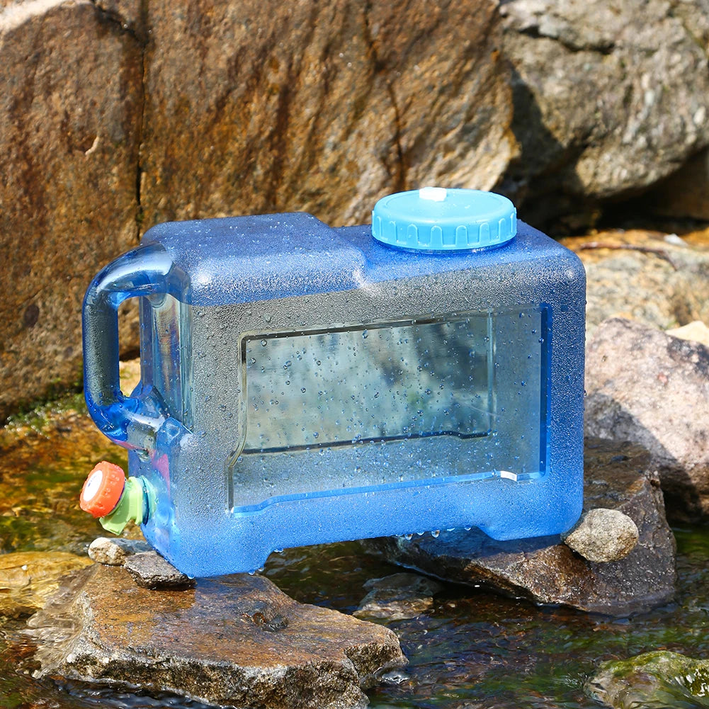 Water Container No Leakage Portable Camping Jug Spigot Tank Car