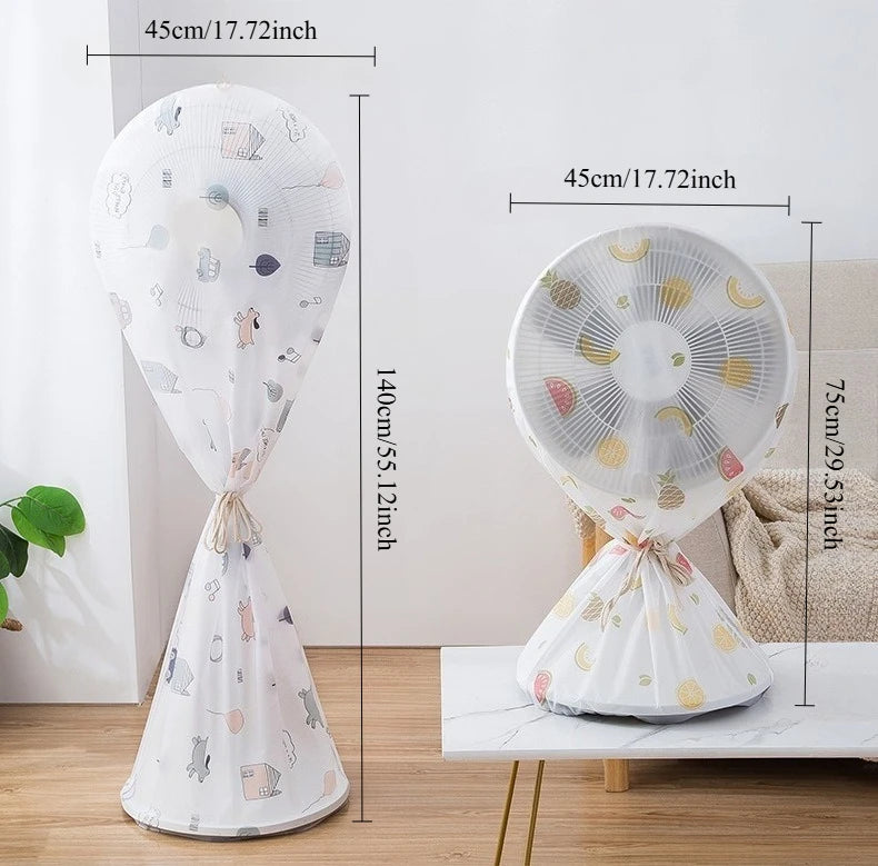 Floor Fan Dust Cover – Dustproof Waterproof Protective Cover