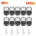10 433MHz Remote Control 4CH Car Key Garage Door Gate Opener Zpaxo 10PCS