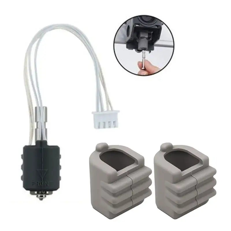 652F High Temperatures Resistant Silicone Cover for 3 3D Printer Heat Block Precisions Thermals Protections Zpaxo