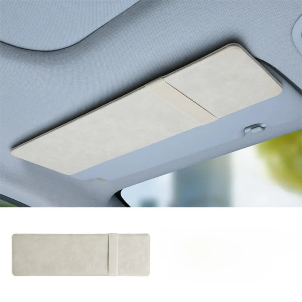 Anti Glare Car Sun Visor Eye Protection Universal Windshield Cover Zpaxo Beige