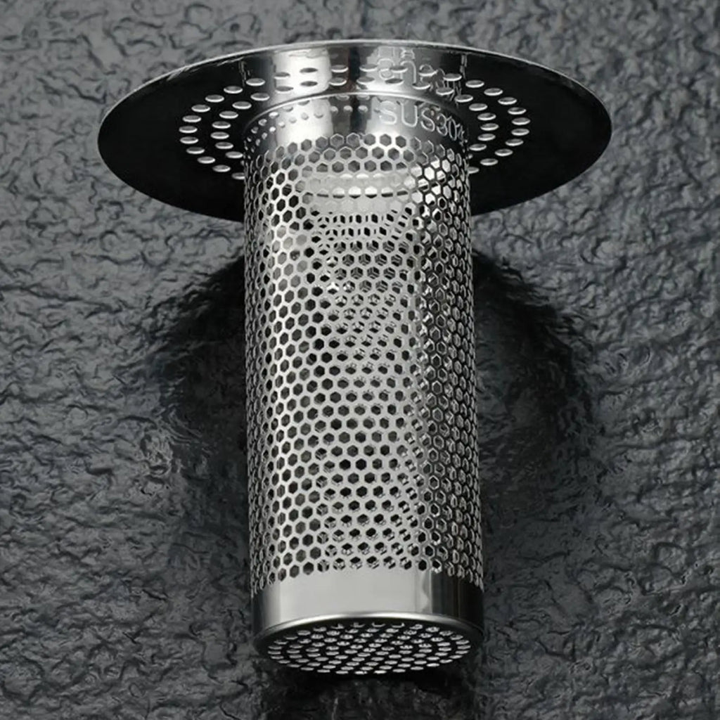 Sink Strainer Floor Drain Filter Stainless Steel Mesh Kitchen Sink Filter Bathtub Hair Catcher Stoper Anti-clog Shower Net Zpaxo