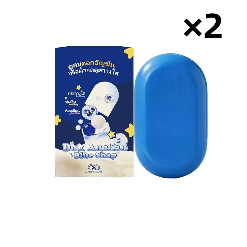 Fresh Blue Natural Handmade Soap – Deep Cleansing & Moisturizing Handmade Soap Bar Zpaxo Soap 2PCS
