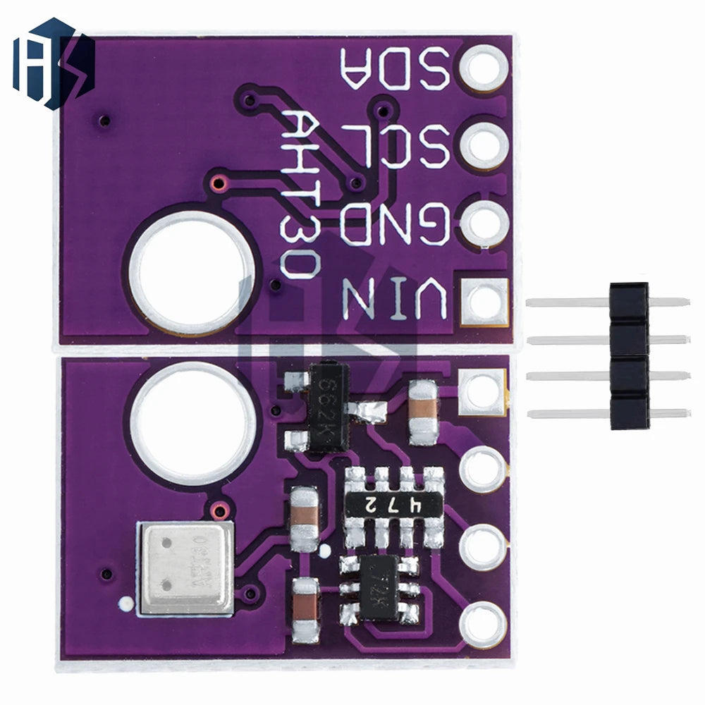 AHT30 Temperature Humidity Sensor Module Probe I2C Digital Signal Zpaxo