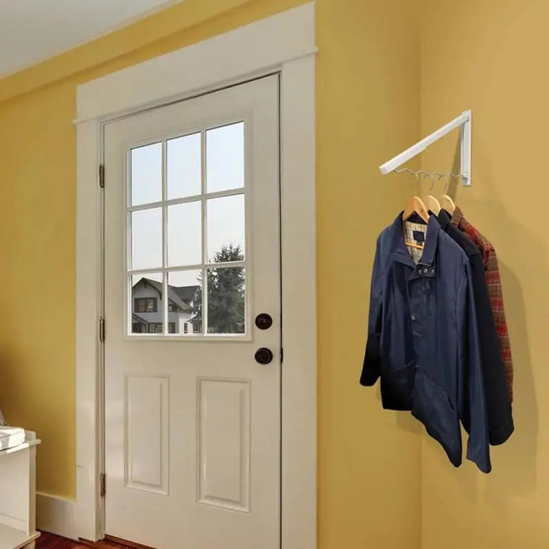 Retractable Clothes Drying Rack Folding Hanger Collapsible Closet