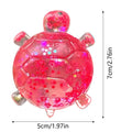 Squeeze Toys Glitter Turtle Shape Party Favors Sensory Toy For Home School Classroom Dorm College Travel Road Trip Holiday Zpaxo Pink China Mainland