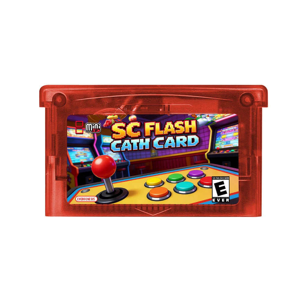 New 5000 in 1 SCFW V2.0 Mini SC Flash Card with 8G TF Card & Adapter for GBA GBC GB NES NDS Game Card Game Console Accessories Zpaxo