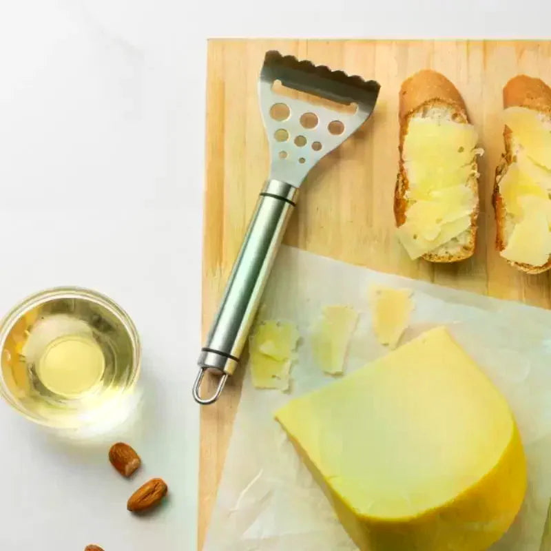 Stainless Steel Cheese Slicer Heavy Duty Cheese Shaver Shovel Butter Slicer Plane Cheese Cutter Scraper Utensils Accessories Zpaxo