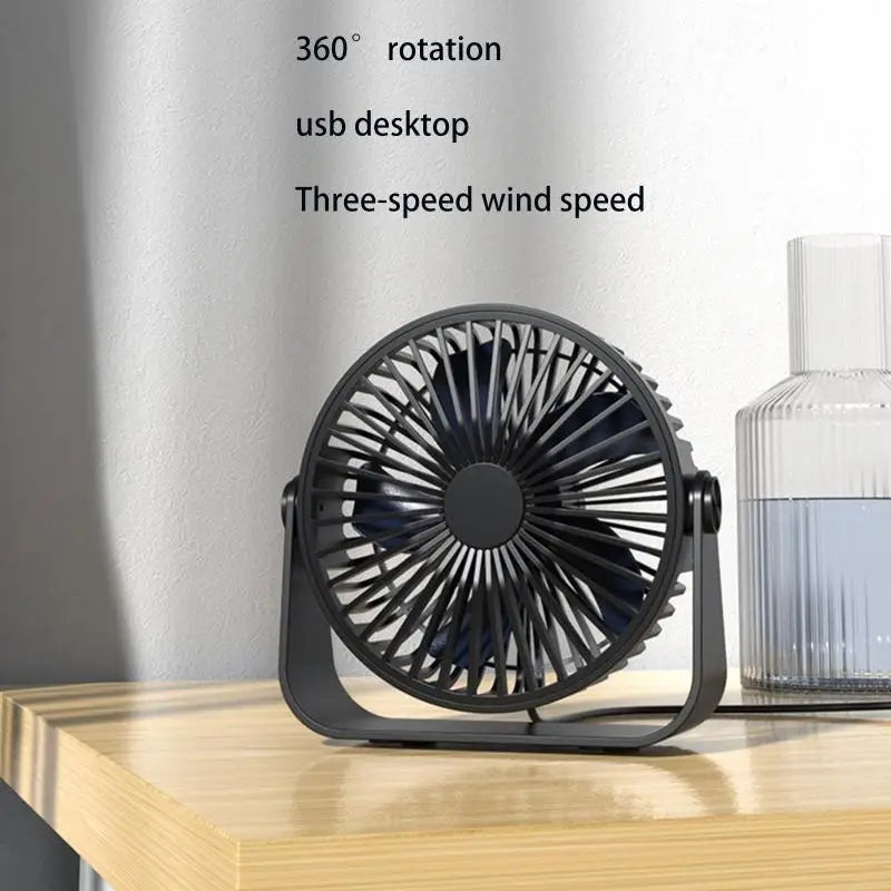 Y1UB Portable Mini Fan Small Desk USB Powered Appliance Home Outdoor