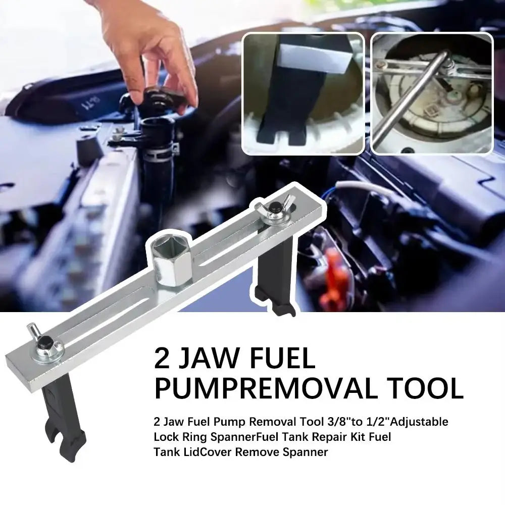 Adjustable Universal Fuel Pump Wrench Claw Design Bent Foot Removal Zpaxo