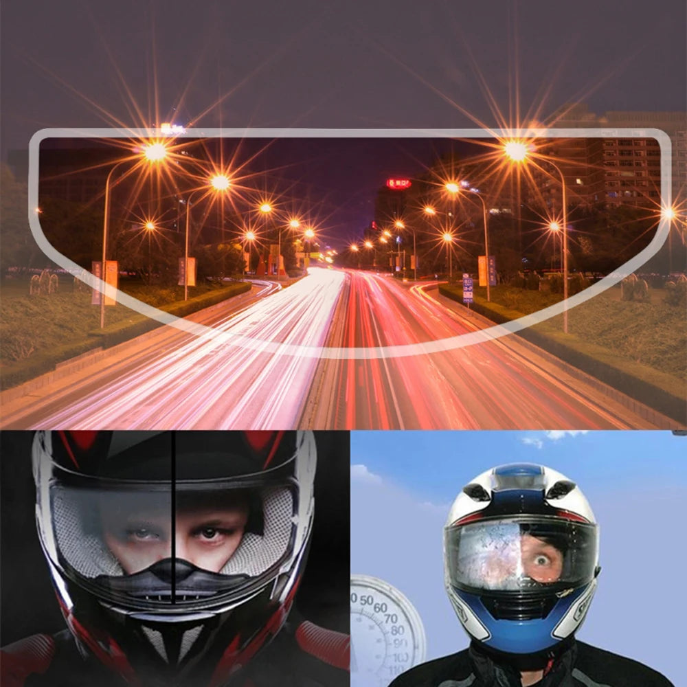 Universal Helmet Lens MT Helmets Anti Rain Clear Motorcycle Film Zpaxo