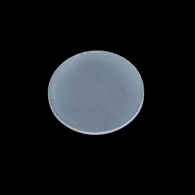 5PCS Matte Glass Round Flat Semitransparent Frosted Glass Lampshade For LED Lamp Down Light Flashlight Zpaxo