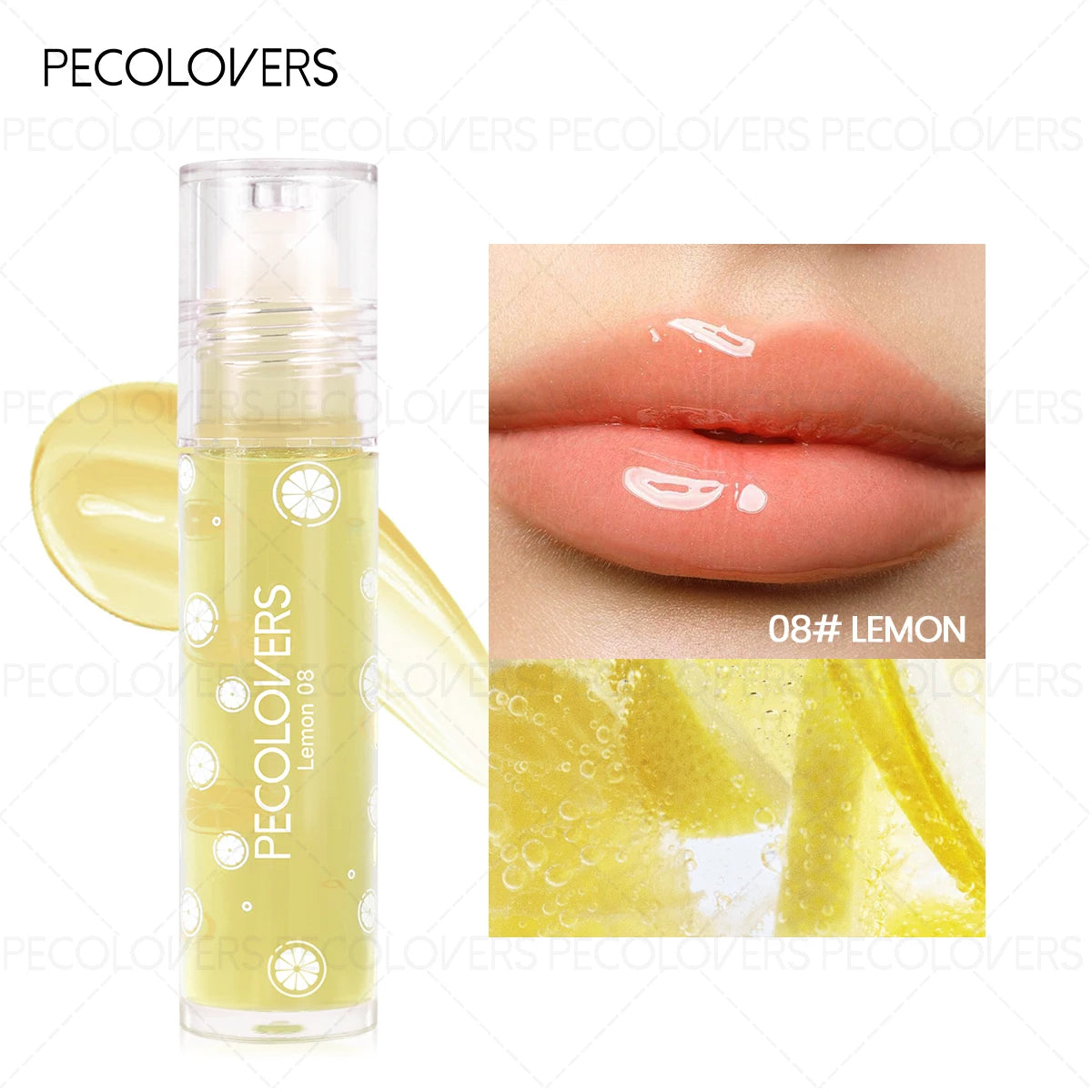Moisturizing Lip Oil Jelly Strawberry Tinted Capsule Liquid Lip Blam Waterproof Transparent Color Lip Oil Zpaxo 08