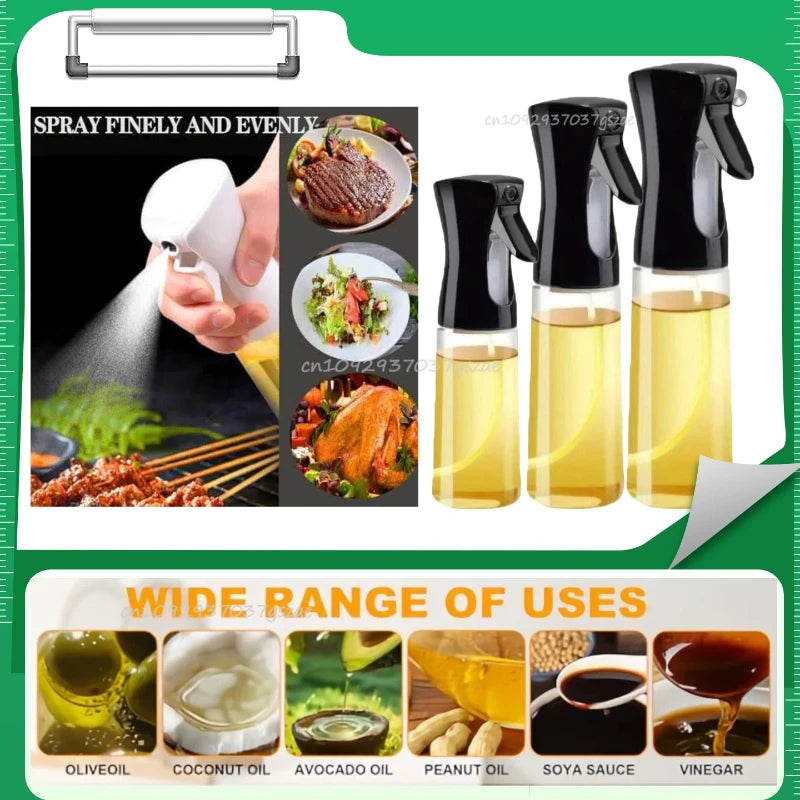 Oil Spray Oil Sprayer Bottle Plastic Household Kitchen Nebulizing Mist Filling Cooking Dual Use BBQ Camping Bbq Accessories Zpaxo
