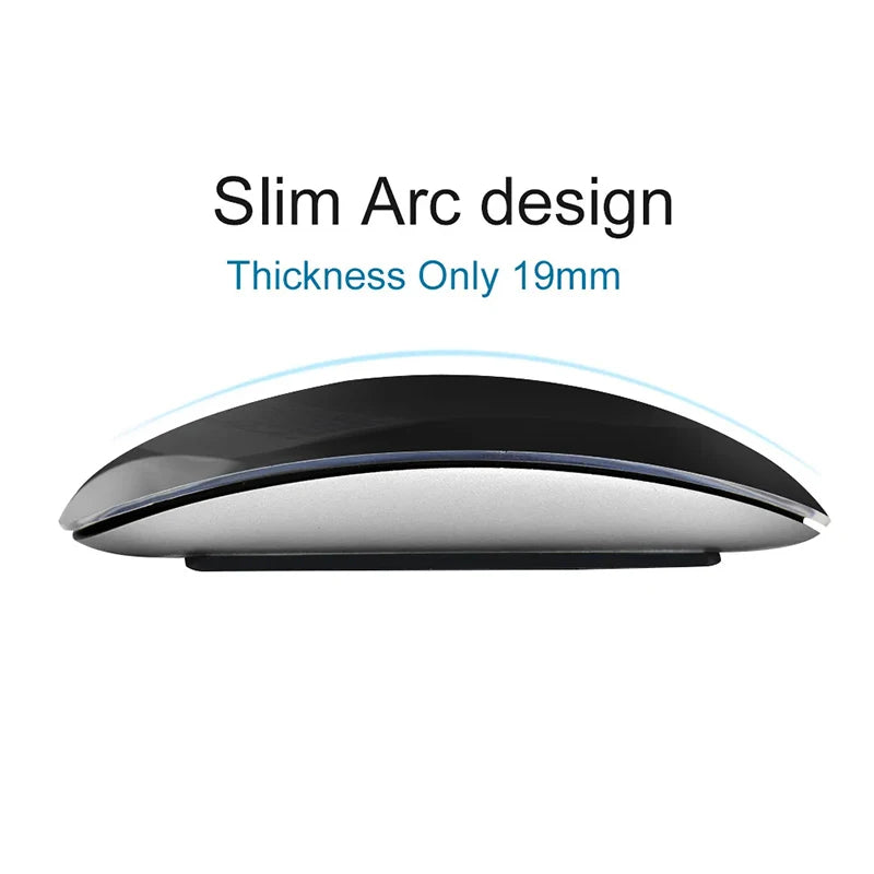 New Wireless Bluetooth Magic Computer Mouse Rechargeable Touch Slim Ergonomic Dual-Mode Silent PC Mice For Apple Macbook Air Zpaxo