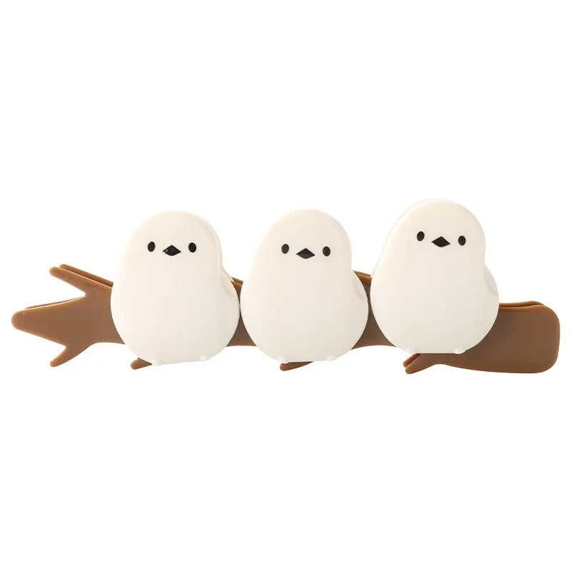 Cute Bird Magnetic Sealing Clip for Food Plastic Bags, Freshness Preservation Clip, Milk Powder Sealing Strip Snack Sealing Clip Zpaxo