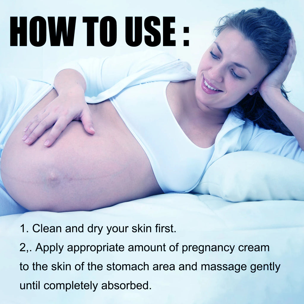 OUOHE Pregnancy Care Cream Moisturizes Repairs Fine Lines Postpartum Zpaxo