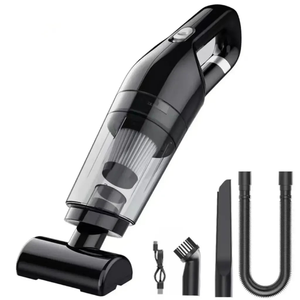 Portable Handheld Car Vacuum High Suction Wet Dry Cleaner for Auto Interior Household Water Absorption Lightweight Cordless Zpaxo