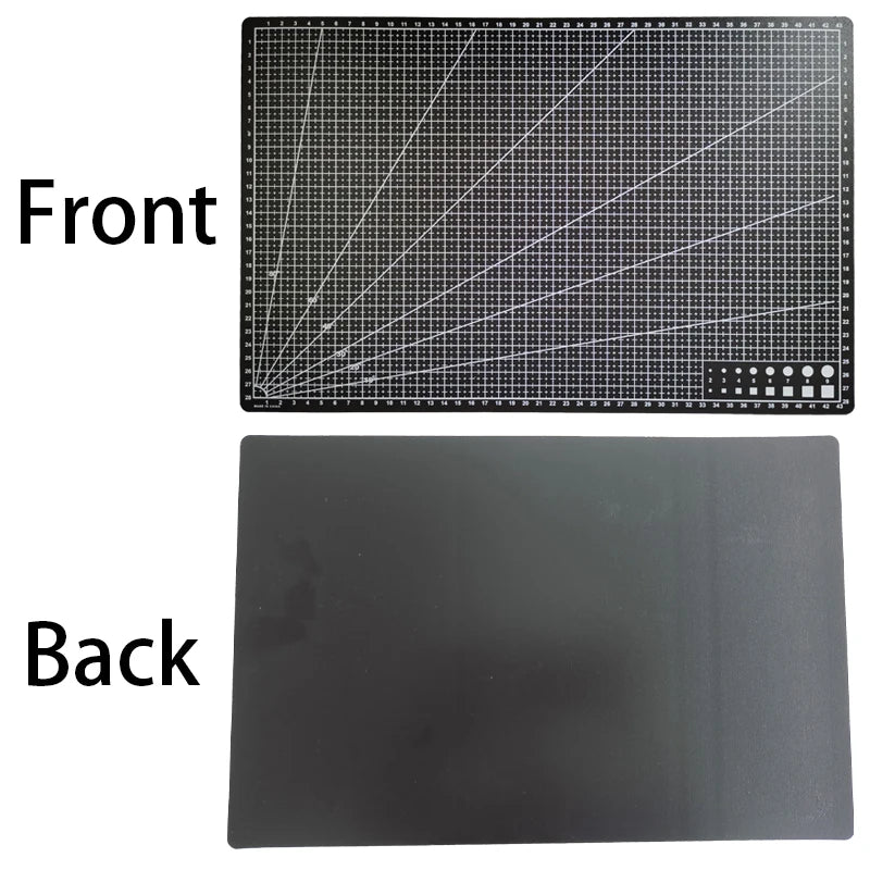 A3 Self-Healing Cutting Mat Multipurpose Craft Mat For DIY/Home/School/Quilting Non-Slip Gridded Work Surface Desktop Protector Zpaxo