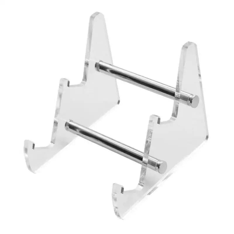 652F Transparents Keyboards Display Stand Platinums Metal Base Detachable Structure For Workspaces Efficiency Zpaxo
