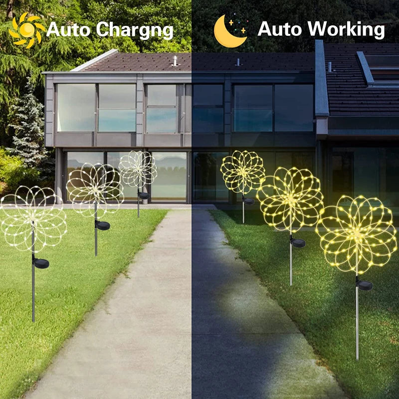 Solar Fairy Lights Waterproof Christmas Outdoor Festive DIY 90 150LED Zpaxo