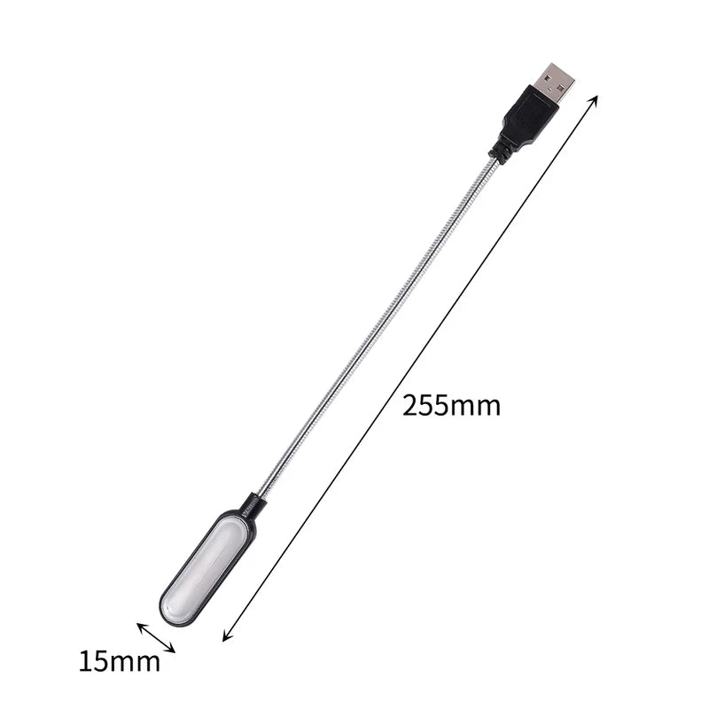 POCKETMAN USB Book Light – Flexible LED Reading Light for Laptop