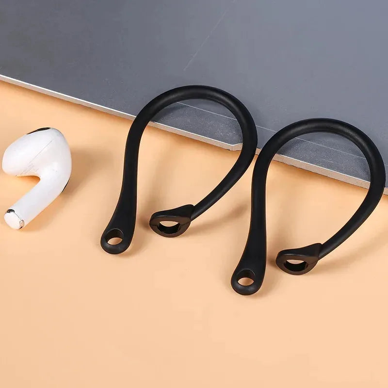 Silicone Ear Hooks for AirPods & EarPods – Anti-Lost Clips