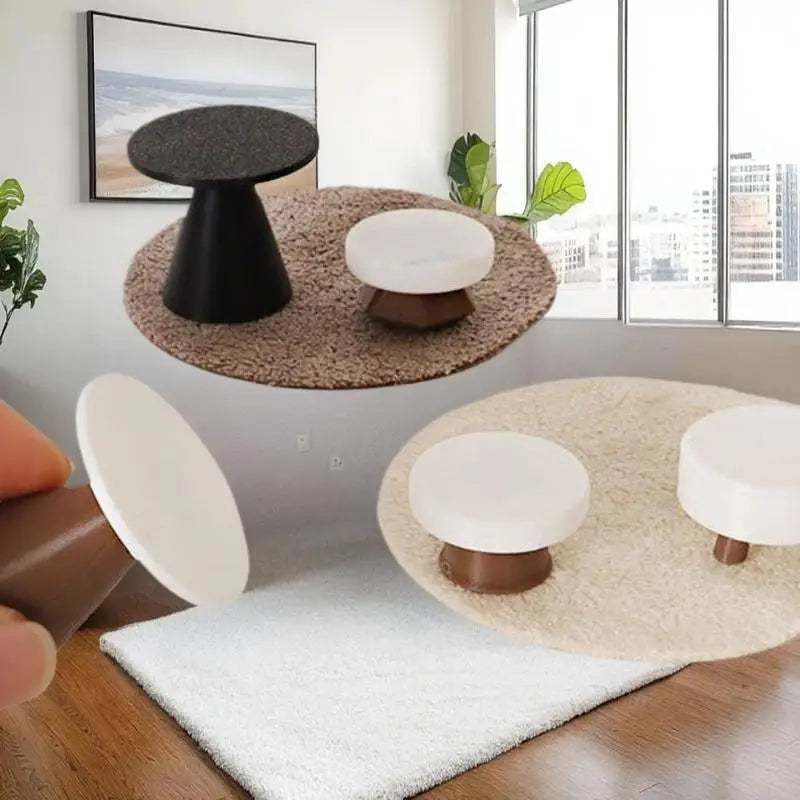 Mini Toy Home Decorations Handmade DIY Stool Table Models Artful Zpaxo
