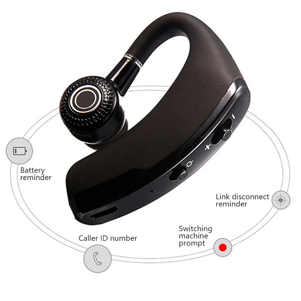 V9 TWS Headphones Bluetooth 5 Earphones Wireless Headstes Hifi Stereo
