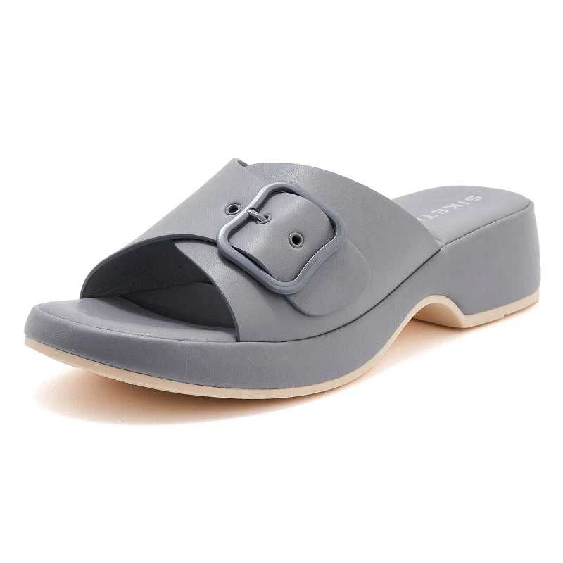 Spring Summer Casual Metal Sandals Women Lightweight Non-slip Beach Zpaxo