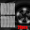 Reflective Wheel Hub Stickers – Car, Bike & Motorcycle Rim Strips