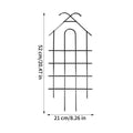 2-Pack Metal Garden Trellis for Climbing Plants & Vines Garden Trellis Zpaxo 2Pcs