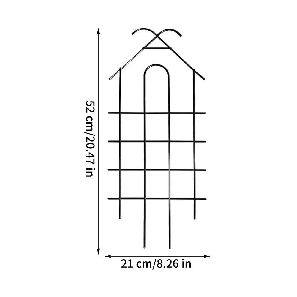 2-Pack Metal Garden Trellis for Climbing Plants & Vines Garden Trellis Zpaxo 2Pcs
