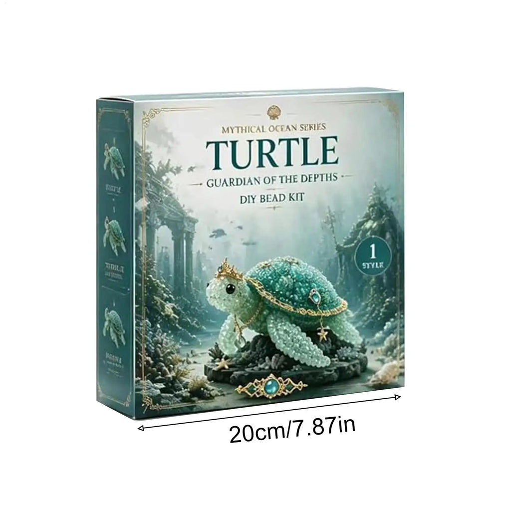 Bead Animal Making Kit Realistic 3D Sea Theme Art Beaded Animals for Holiday Ornament Party Favors Classroom Activities DIY Zpaxo