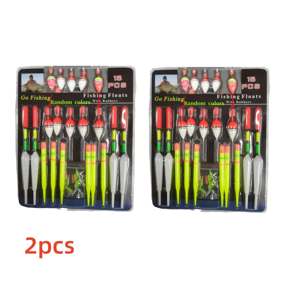 30 Go Fishing Tools Floats Sliding Float Lure Indicator Suitable Bass Zpaxo 30pcs Fishingfloat