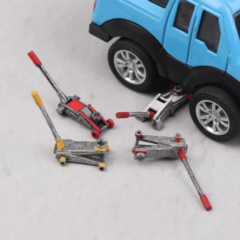 1 64 Scale Car Lifting Jack Model Modification Garage Repair Zpaxo