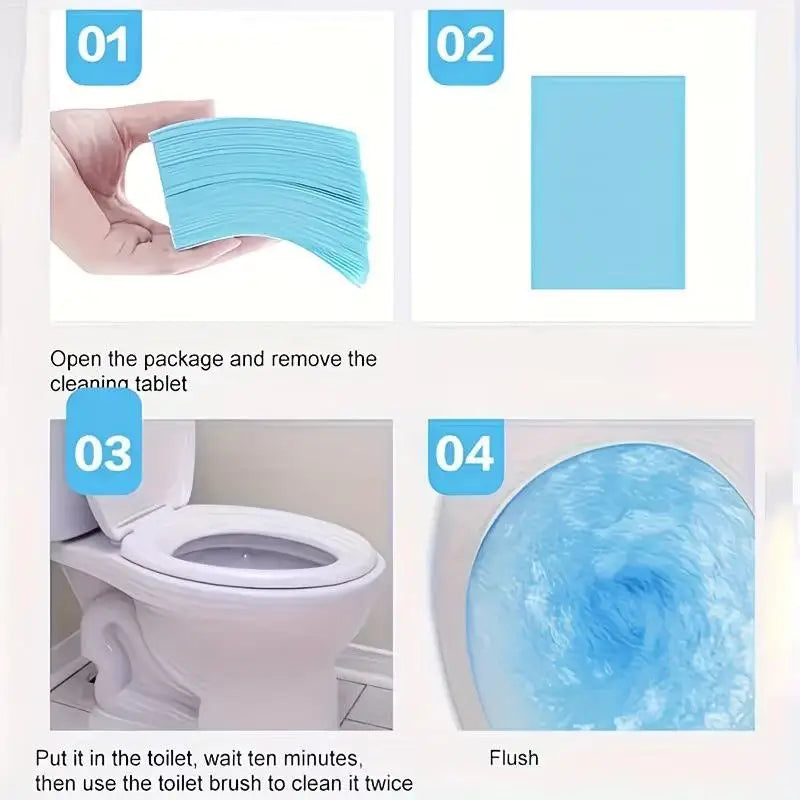 Multi-effect Floor Cleaning Tablets 30 Deodorizing Stain Remover Zpaxo