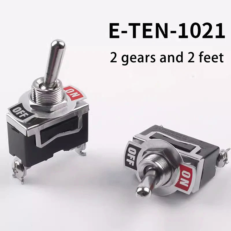 E-TEN1021 Off Switch Miniature Small SPST Toggle Heavy Duty