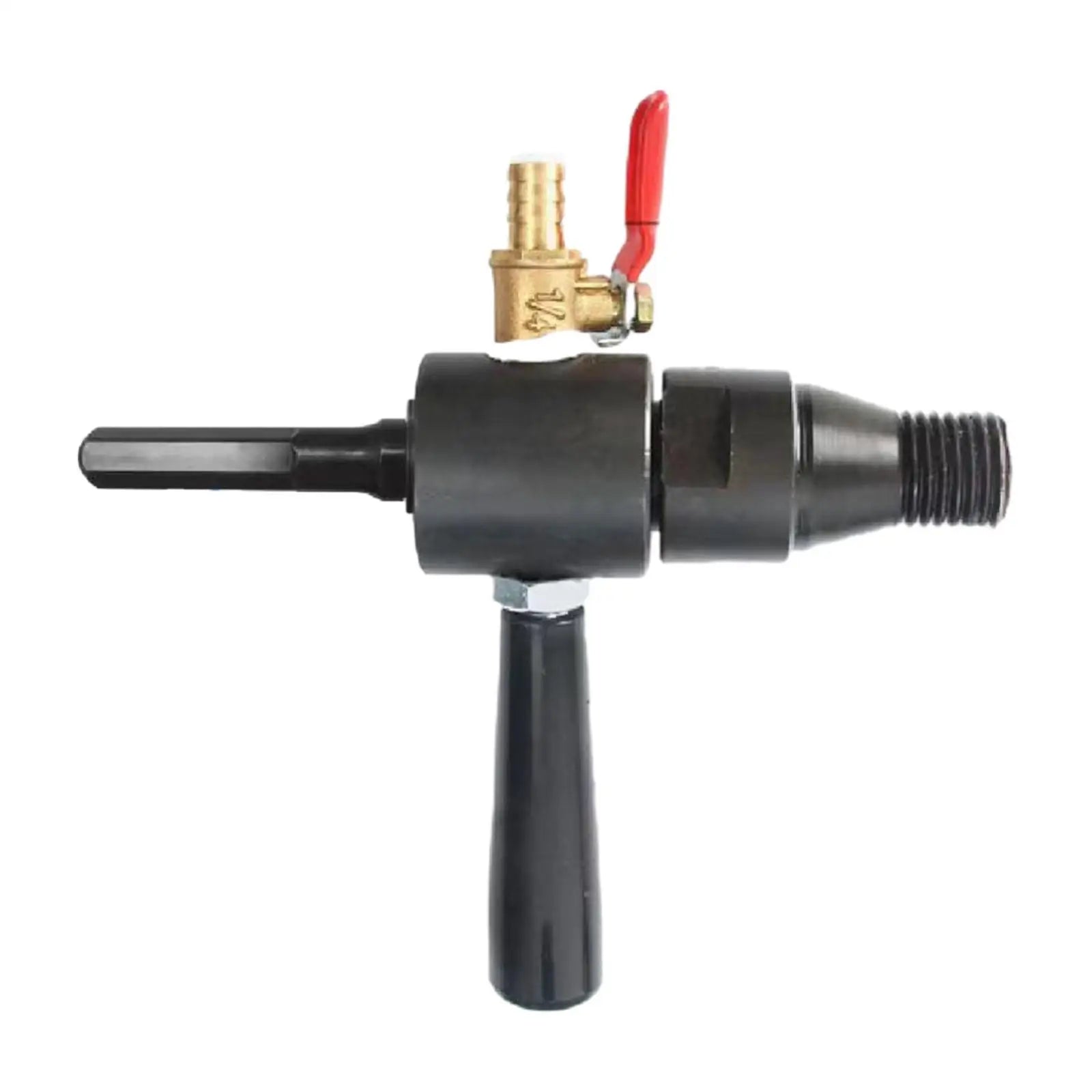 Electric Drill Water Drilling Tool Compact Professional Easy to Use Adjustable Drill Bit Adapter Replacement Connecting Rod Zpaxo Hex Shank