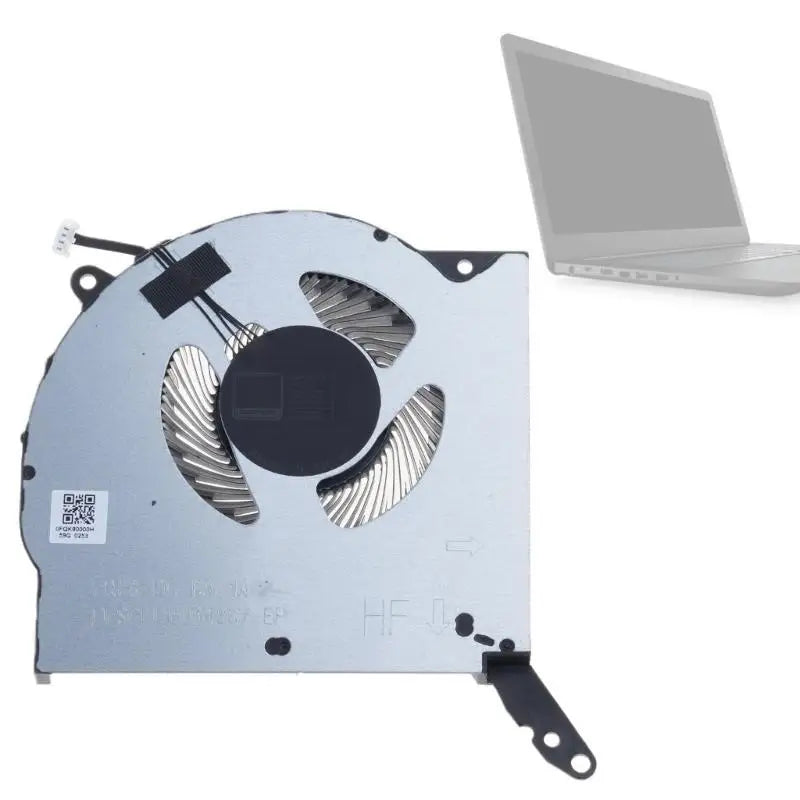 652F Replacement Laptops Cooling Fan DC12V 1.0A 4Pin CPU GPU Radiators for Y9000P Zpaxo