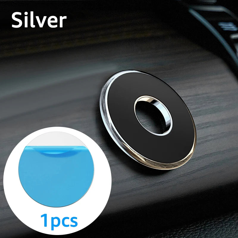Strong Magnetic Mount Car Phone Holder Stand Magsafe Iphone Samsung Zpaxo Silvery