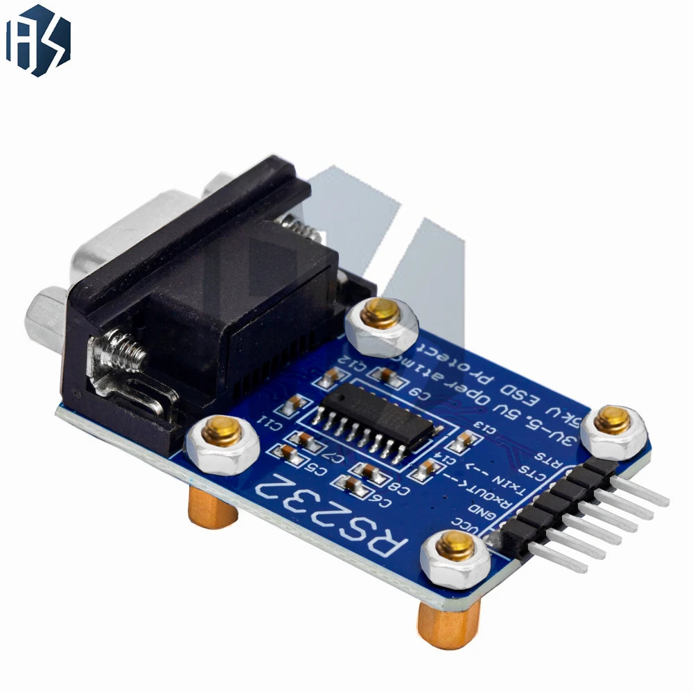 Bidirectional RS232-to-UART TTL Serial Converter Module Male-female Zpaxo